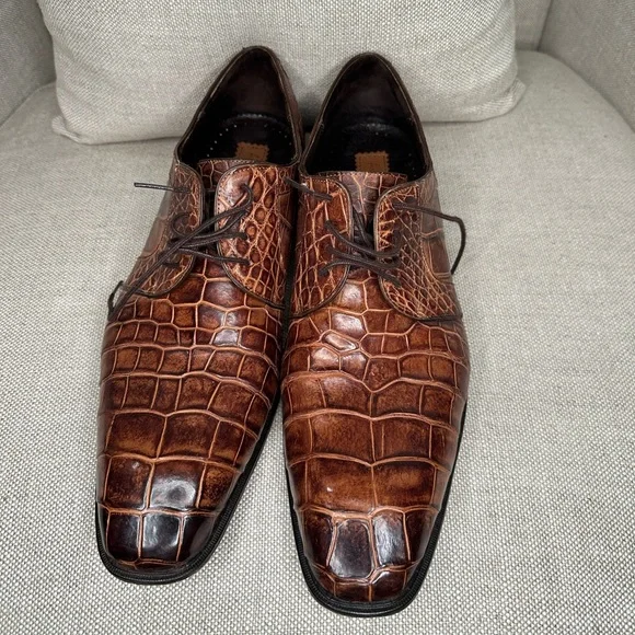 Cuadra crocodile shoes size 45 Caiman Boots Cuadra Round Toe Style No.: CU422 - 2CINFY  main image 2